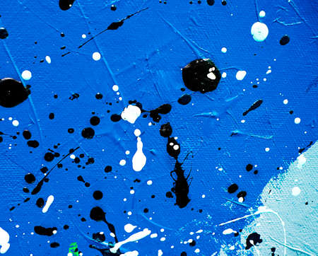 hand drawn acrylic painting illustration backgroundの写真素材