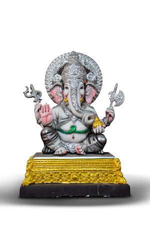 Lord Ganesha , Ganesha Festival , of Lord Ganpati background for Ganesh Chaturthi festival of Indiaの写真素材