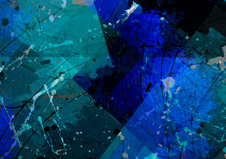 Grunge abstract background textured paper with watercolorsの写真素材