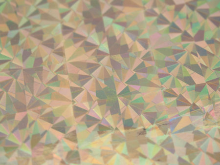Holiday bokeh green blue and pink lights festive background. Holographic backdrop. Design for your...
