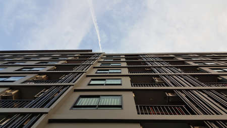 Blue Sky and high building.の写真素材