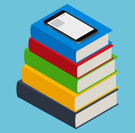 Concept - education. isometric flat designのイラスト素材