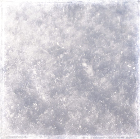 Grunge texture of snow on the ground