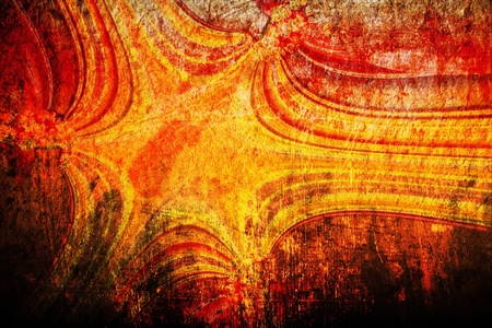 Grange star abstract background, textureの写真素材
