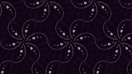 Fractal kaleidoscope colorful background, pattern
