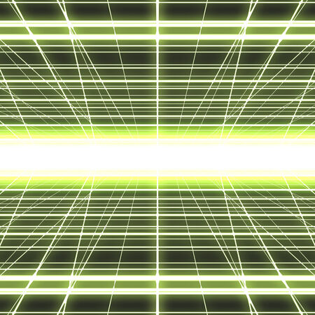 Abstract colorful digital glowing cyber grid .の写真素材