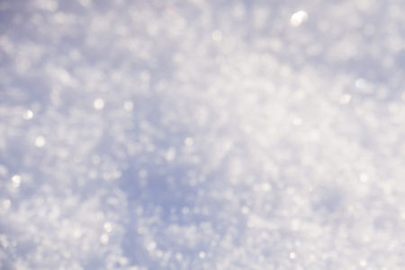 Shiny blurred snow texture as abstract background.の写真素材