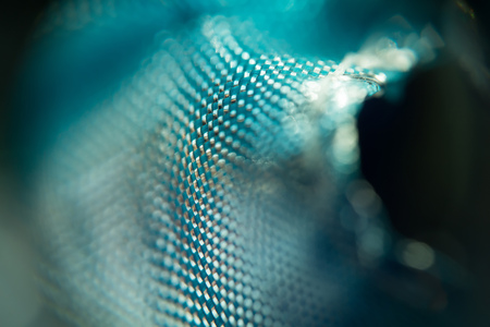 Extremely close up of colorful Christmas decorations background.の写真素材