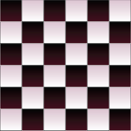 Abstract checker chess square background, dark red and pink white mosaic.のイラスト素材