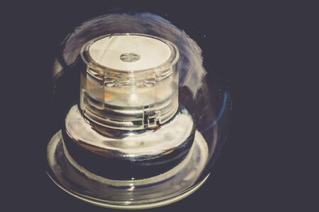 Energy saving high power LED light bulb macro.の写真素材