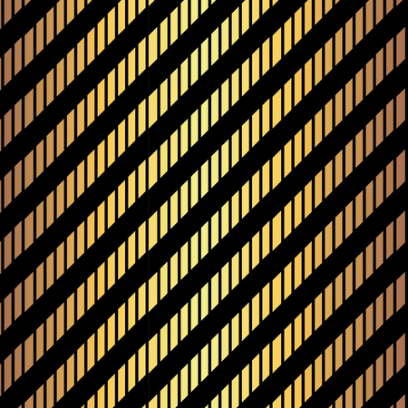 Geometric design with black lines over golden background.のイラスト素材