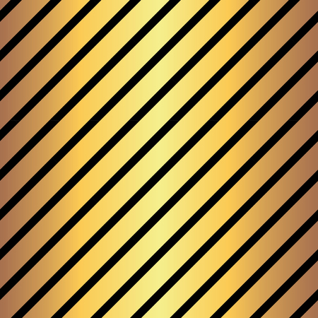 Geometric design with black lines over golden background.のイラスト素材