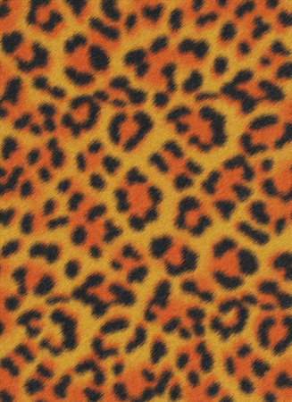 Abstract background with leopard skin pattern, animal print digital art design.