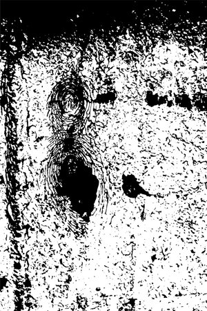 Abstract black texture of rusty metal as grunge background.のイラスト素材