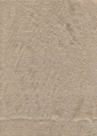 High detailed linen fabric texture of light brown color.の写真素材