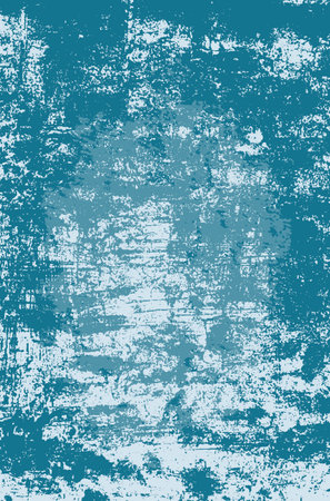 Distressed blue grunge texture as abstract background.のイラスト素材