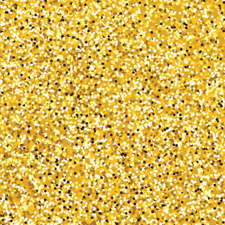 Festive background with yellow golden glitters for cards, banners or invitations.のイラスト素材