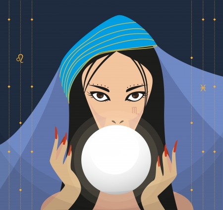 Forecasters with the ball のイラスト素材