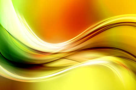 Abstract Colorful Wave Design Backgroundの写真素材