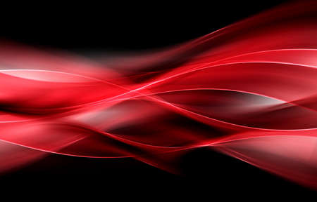 Modern Background Abstract Red Wave Designの写真素材