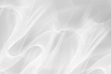 Abstract grey background powerful effect lighting. White blurred waves design. Business backdrop.の写真素材