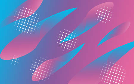 Vintag digital illustration design. Abstract beautiful motion colorful background.の写真素材