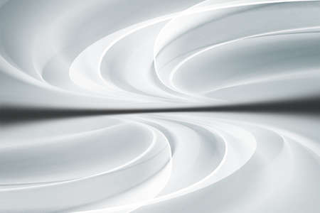 Perspective white and grey abstract background.の写真素材