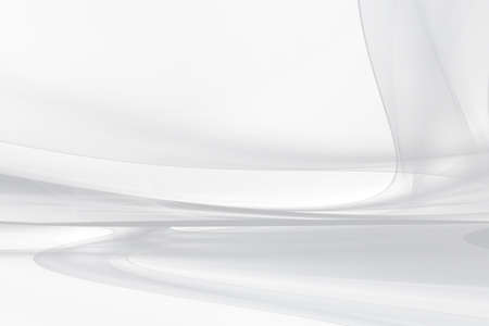 Awesome white and grey abstract background. Futuristic motion waves  design. Interior perspective home decoration.の写真素材
