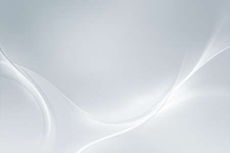 White and grey abstract background. Futuristic motion waves  design for internet web graphic.の写真素材