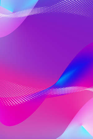 Graphic, wallpaper for your smartfon. Mesh, modern, interface of mobile phone. Multicolored, gradient, screen background.の写真素材