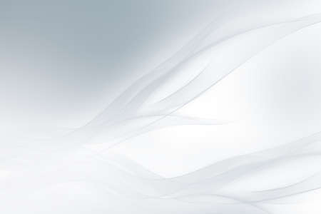 White, gray, flow waves background. Blurred pattern lines. Abstract creative graphic. Decorative business style.の写真素材