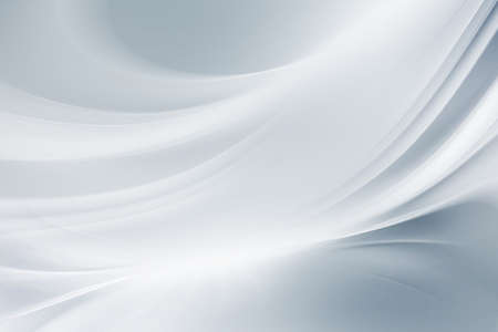 Awesome white and grey abstract background. Futuristic motion waves  design. Interior home decoration.の写真素材