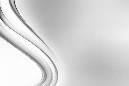 White and gray waves background. Blurred pattern lines. Abstract creative graphic. Elegant web design style.の写真素材