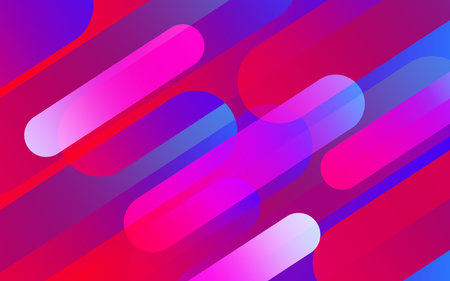Modern stylish stationery trendy background with deep gradients and vibrant colors. Futuristic...