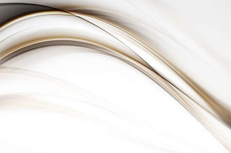Abstract Gold Lines Design Gray White Backgroundの写真素材
