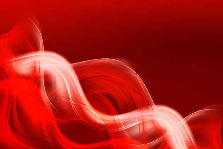 Red modern abstract waves texture. Blurred pattern effect background. Decorative business style.の写真素材