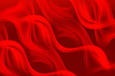 Red modern abstract waves texture. Blurred pattern effect background. Decorative business style.の写真素材