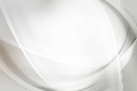Awesome white and grey abstract background. Futuristic motion waves  design. Interior home decoration.の写真素材