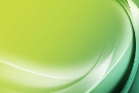 Green abstract background. Futuristic motion waves  design.の写真素材