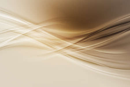 Brown and gold modern abstract waves texture. Blurred pattern effect background. Decorative business style.の写真素材