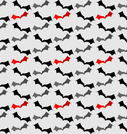 bats seamless patternのイラスト素材