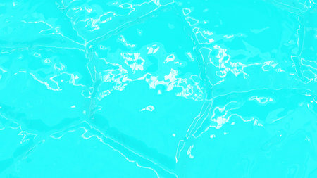 Turquoise smooth surface with white highlights. Beautiful turquoise background. Texture with stone...