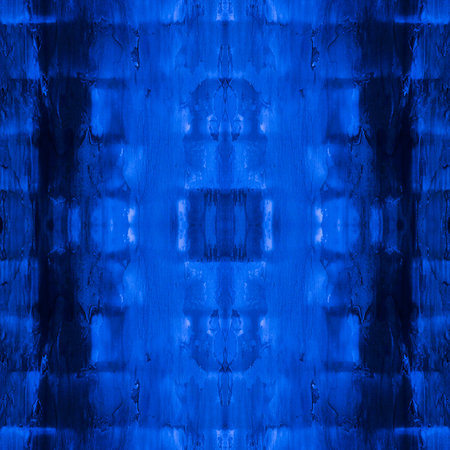 Seamless image of an old brick wall in blue. Dark seamless background, brick texture with...