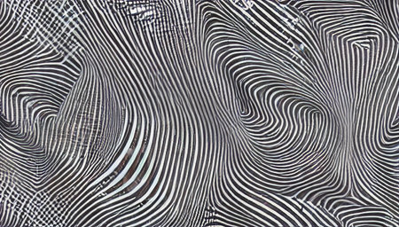 Black and white abstraction with texture. Black and white background. generated AI.の素材