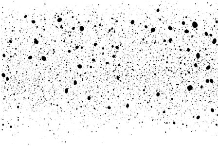 Gritty gravel texture. Gradient halftone overlay backdrop. Monochrome abstract splattered design vector background.のイラスト素材