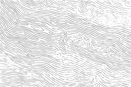Vintage Wood Pattern: Vector Illustration of Seamless Tree Grain Texture.のイラスト素材