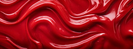 Tomato paste or ketchup seamless texture background.の写真素材