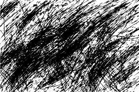 Scribble grunge texture. Square abstract background design. Line vector drawing.のイラスト素材