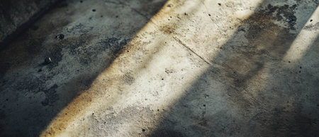 Cinematic view of stained concrete surface with vibrant colors and intricate texturesの写真素材