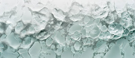 Exploration of sandblasted glass with unique textures and opaque appearanceの素材